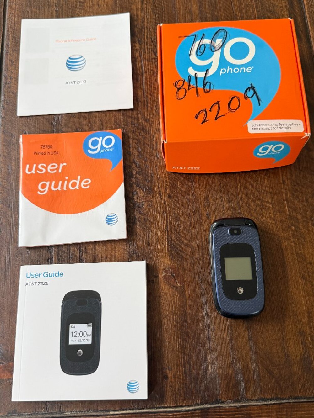 AT&T Go Phone with Original Box